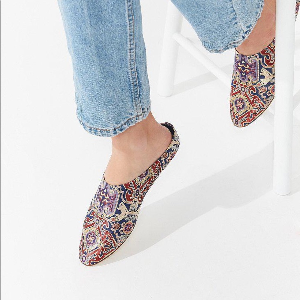 Urban Outfitters Jacquard Mule Size 7